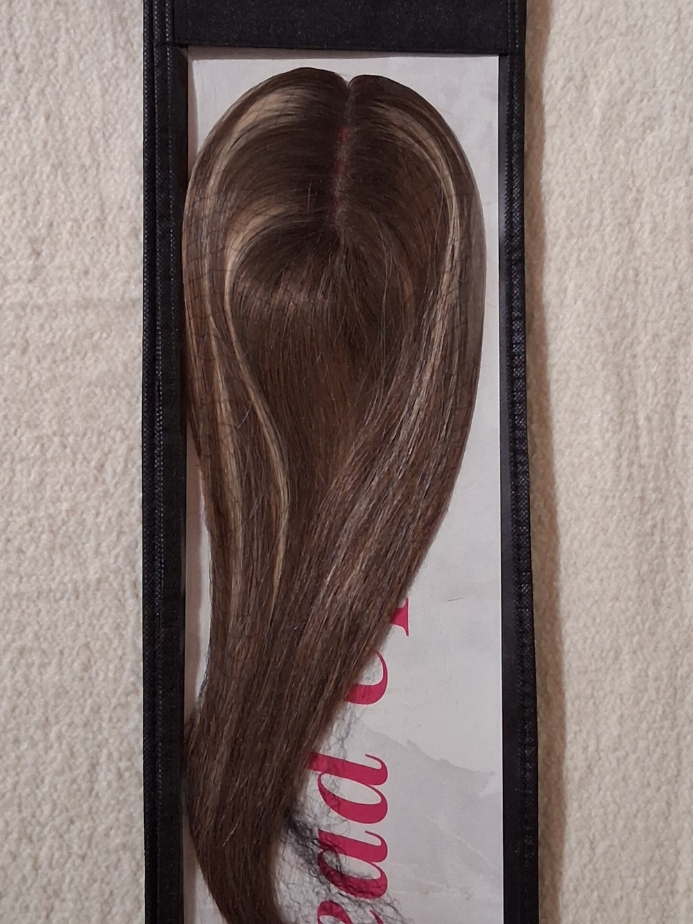 Brown blonde Hidden Crown Clip-In Hair Topper for Women - Natural-Look Volume